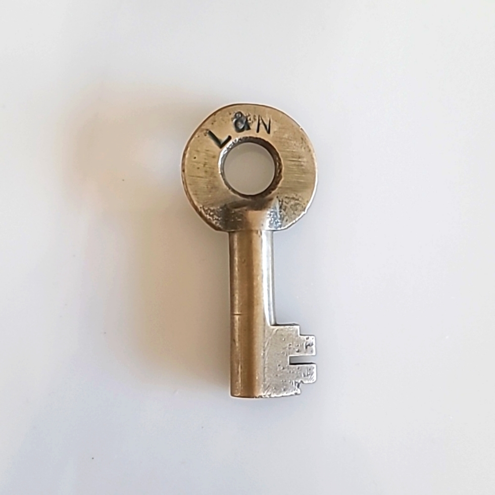 Railroad Switch Lock Key, L&N Adlake
